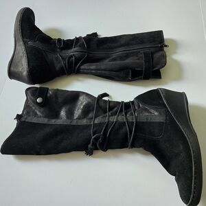 BareTraps/Olley Knee Length/Women's Black Boots‎